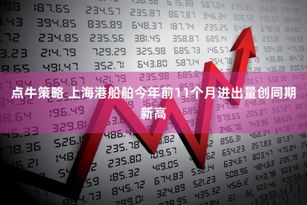 点牛策略 上海港船舶今年前11个月进出量创同期新高
